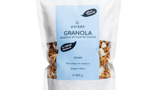 Granola cu migdale si fulgi de cocos, 450g, Unison