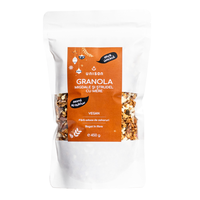 Granola cu migdale si strudel cu mere, 450g, Unison - 1