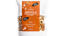 Granola cu migdale si strudel cu mere, 450g, Unison