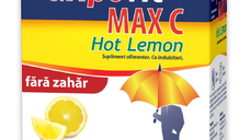 Gripovit Max C Hot Lemon fara zahar, 10 plicuri, Zdrovit
