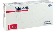 HartMann Peha-soft manusi nitrile albe L x 100buc
