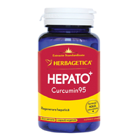 Hepato+ Curcumin 95, 30 capsule, Herbagetica - 1