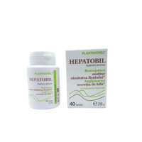 Hepatobil, 40 comprimate, Plantavorel - 1