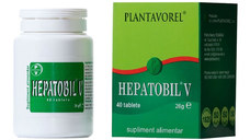 Hepatobil V, 40 tablete, Plantavorel