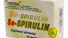 HOFIGAL Se-Spirulin, 40 tablete