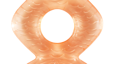Inel gingival cu apa +6 Luni, piersica, PUR