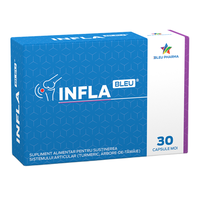 Infla Bleu, 30 capsule moi, Bleu Pharma - 1