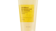 iUNIK Calendula Balancing Foam Gel Cleanser, gel de curatare cu extract de galbenele, 150 ml