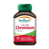 Jamieson Crom chelat 200 mg, 100 comprimate - 1