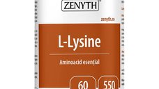 L-Lysine 550 mg, 60 capsule, Zenyth
