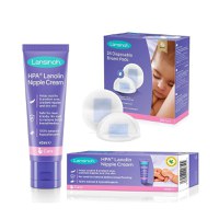 Lansinoh Pachet HPA Lanolin crema, 40ml + Tampoane pentru san, 24 bucati - 1