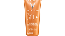 Lapte hidratant pentru protectie solara SPF 30+ Capital Soleil, 300ml, Vichy