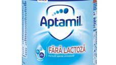 Lapte praf fara lactoza, +0 luni, 400 g, Aptamil