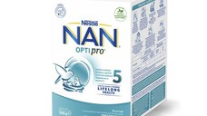 Lapte praf NAN 5 Optipro, de la 3 ani, 700 g, Nestle
