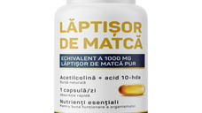 Laptisor de matca 1000mg, 60 capsule moi, Nutrific