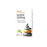Lecitina 1200mg, 30 capsule, Alevia - 1