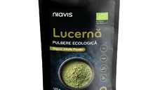 Lucerna Alfalfa pulbere ecologica, 125 g, Niavis