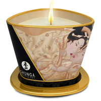 Lumanare pentru masaj erotic Vanilla, 170ml, Shunga Erotic Art - 1