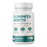 Luminita noptii cu vitamina E naturala, 60 capsule moi, Nutrific - 1
