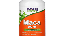 Maca, 500 mg, 100 capsule vegetale, Now Foods