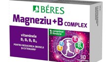 Magneziu B6 + Vitamine B complex, 30 comprimate, Beres
