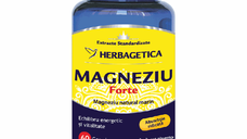Magneziu Forte, 60 capsule, Herbagetica