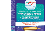 Magneziu marin AquaMag si Plasma Marina Hipertonica, 30 fiole*10ml, Oligocean