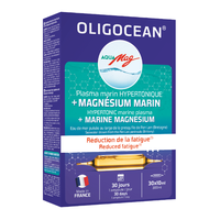 Magneziu marin AquaMag si Plasma Marina Hipertonica, 30 fiole*10ml, Oligocean - 1