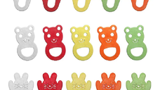 Mamajoo Jucarie moale dentitie, modele si culori asortate 3m+, 1 bucata, Mamajoo