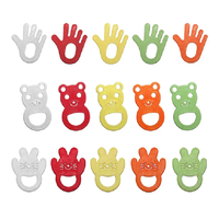 Mamajoo Jucarie moale dentitie, modele si culori asortate 3m+, 1 bucata, Mamajoo - 1