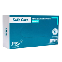 Manusi nitril Safe Care PPS Albastre, 100 bucati, PPS Gloves-XL - 1
