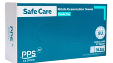 Manusi nitril Safe Care PPS Albastre, 100 bucati, PPS Gloves-XL