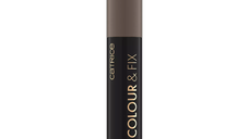 Mascara pentru sprancene Colour&Fix, 030 Dark Brown, 5 ml, Catrice