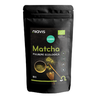Matcha pulbere ecologica, 60 g, Niavis - 1