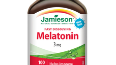 Melatonina 3mg, 100 tablete sublinguale, Jamieson