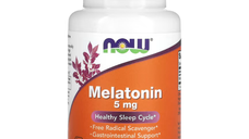 Melatonina Pura 5mg, 60 capsule, Now Foods