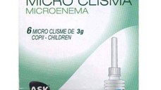 Micro Clisma Microenema pentru copii, 6 flacoane