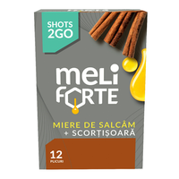 Miere de Salcam cu Scortisoara, 12 plicuri, Meliforte - 1