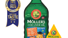 Moller's Cod liver oil Omega-3 aroma tutti frutti, 250ml