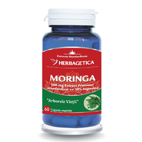 Moringa, 60 capsule vegetale, Herbagetica - 1