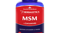 MSM + Curcumin95, 120 capsule, Herbagetica
