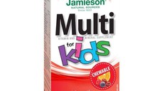 Multi Kid cu fier, 60 tablete masticabile, Jamieson
