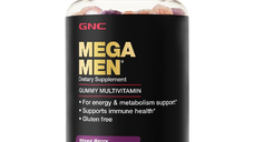 Multivitamine Jeleuri pentru Barbati, Mega Men® Gummy Multivitamin, 120 Jeleuri, GNC