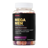 Multivitamine Jeleuri pentru Barbati, Mega Men® Gummy Multivitamin, 120 Jeleuri, GNC - 1