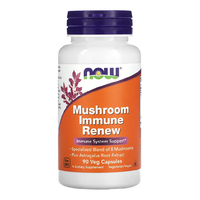 Muschroom Immune Renew, 90 capsule vegetale, Now Foods - 1
