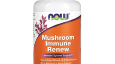 Muschroom Immune Renew, 90 capsule vegetale, Now Foods