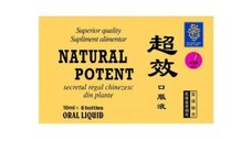 Natural potent, 6 fiole, 10 ml solutie buvabila, disfunctii erectile