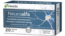 Neuroalfa, 20 capsule moi, Benesio