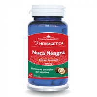 Nuca Neagra, 60 capsule, Herbagetica - 1
