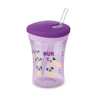 NUK Cana Evolution Action cu pai de baut, Mov, 12 luni+, 230ml - 1